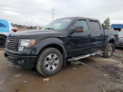 Salvage cars for sale at Woodhaven, MI auction: 2011 Ford F150 Supercrew