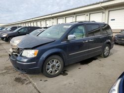 Salvage cars for sale at Louisville, KY auction: 2009 Chrysler Town & Country Limited