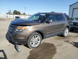 Ford salvage cars for sale: 2015 Ford Explorer Limited