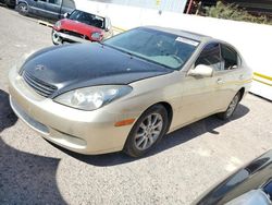 Lexus salvage cars for sale: 2002 Lexus ES 300