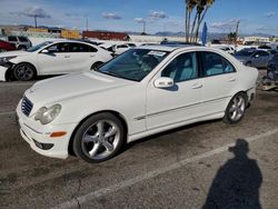 Salvage cars for sale at Van Nuys, CA auction: 2005 Mercedes-Benz C 230K Sport Sedan