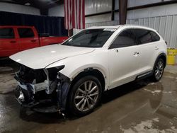 Salvage cars for sale at Byron, GA auction: 2017 Mazda CX-9 Signature