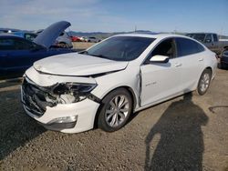 Chevrolet Malibu lt salvage cars for sale: 2021 Chevrolet Malibu LT