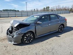 Salvage cars for sale at Lumberton, NC auction: 2017 Nissan Sentra S