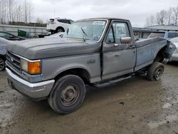 Salvage cars for sale from Copart Arlington, WA: 1989 Ford F150