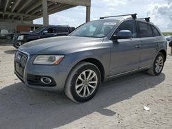 Salvage cars for sale at West Palm Beach, FL auction: 2013 Audi Q5 Premium