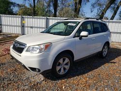 Subaru salvage cars for sale: 2016 Subaru Forester 2.5I Limited