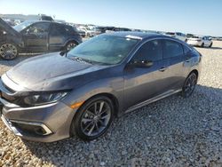 Vehiculos salvage en venta de Copart New Braunfels, TX: 2021 Honda Civic EX