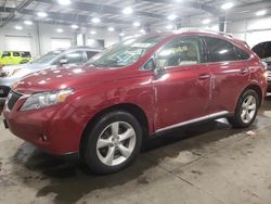 Salvage cars for sale at Ham Lake, MN auction: 2012 Lexus RX 350