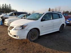 Salvage cars for sale from Copart Bowmanville, ON: 2007 Pontiac Vibe