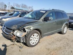 Vehiculos salvage en venta de Copart Spartanburg, SC: 2018 Dodge Journey SE