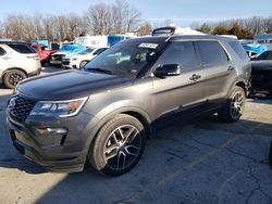 Salvage cars for sale from Copart Rogersville, MO: 2019 Ford Explorer Sport