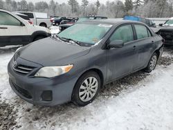 Toyota salvage cars for sale: 2013 Toyota Corolla Base