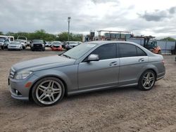 Mercedes-Benz salvage cars for sale: 2009 Mercedes-Benz C 350