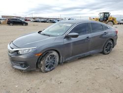 Honda salvage cars for sale: 2018 Honda Civic EXL