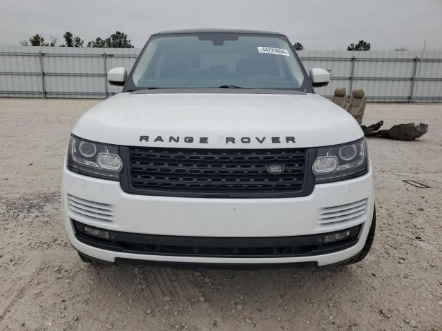 2015 Land Rover Range Rover HSE