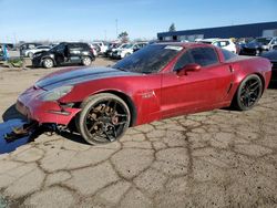 Chevrolet Corvette salvage cars for sale: 2009 Chevrolet Corvette