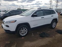 Jeep salvage cars for sale: 2016 Jeep Cherokee Sport