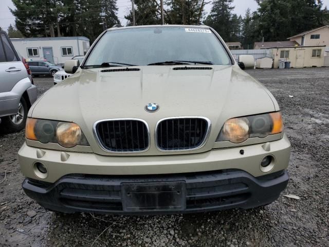 2002 BMW X5 3.0I