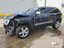 Salvage cars for sale from Copart New Orleans, LA: 2013 Jeep Grand Cherokee Overland