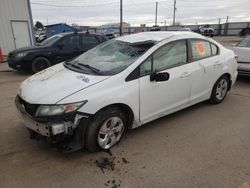 Honda Civic salvage cars for sale: 2014 Honda Civic LX