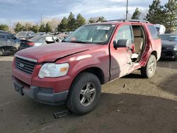 Salvage cars for sale from Copart Denver, CO: 2006 Ford Explorer XLS