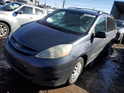 Salvage cars for sale from Copart Colorado Springs, CO: 2006 Toyota Sienna CE
