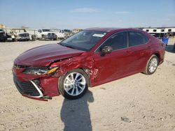 Salvage cars for sale at auction: 2022 Toyota Camry LE