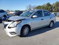 Salvage cars for sale from Copart Dunn, NC: 2016 Nissan Versa S