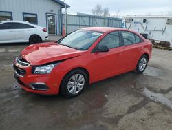 Salvage cars for sale at Pekin, IL auction: 2016 Chevrolet Cruze Limited LS