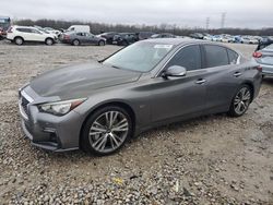 Salvage cars for sale from Copart Memphis, TN: 2018 Infiniti Q50 Luxe