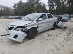 Salvage cars for sale at Ocala, FL auction: 2013 Toyota Corolla Base
