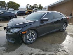 Salvage cars for sale from Copart Vallejo, CA: 2018 Honda Civic LX