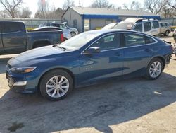 Salvage cars for sale at Wichita, KS auction: 2019 Chevrolet Malibu LT