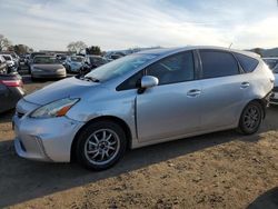 Toyota Prius salvage cars for sale: 2012 Toyota Prius V