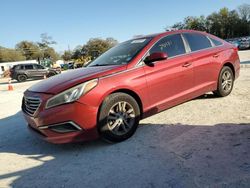 Salvage cars for sale at Riverview, FL auction: 2016 Hyundai Sonata SE