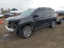 Honda Passport salvage cars for sale: 2022 Honda Passport Trail Sport