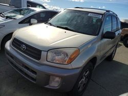 Toyota Rav4 salvage cars for sale: 2003 Toyota Rav4