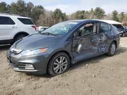 Salvage cars for sale from Copart Mendon, MA: 2012 Honda Insight EX