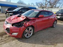 Hyundai salvage cars for sale: 2013 Hyundai Veloster