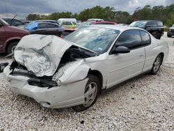 Salvage cars for sale at Houston, TX auction: 2004 Chevrolet Monte Carlo LS