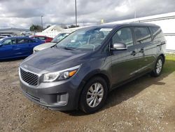 Vehiculos salvage en venta de Copart Sacramento, CA: 2017 KIA Sedona LX