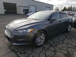 Salvage cars for sale at Woodburn, OR auction: 2015 Ford Fusion SE