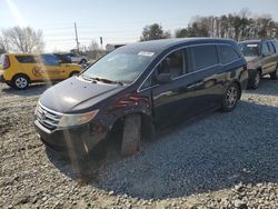 Vehiculos salvage en venta de Copart Mebane, NC: 2011 Honda Odyssey EXL