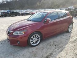 Lexus salvage cars for sale: 2012 Lexus CT 200