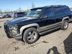 Chevrolet salvage cars for sale: 1998 Chevrolet Tahoe K1500