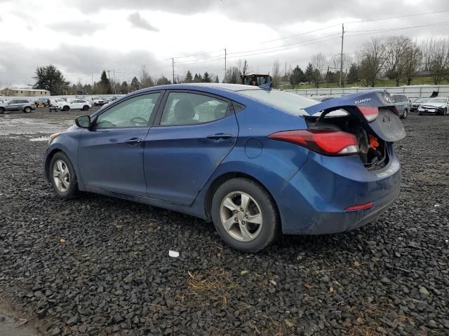 2015 Hyundai Elantra SE