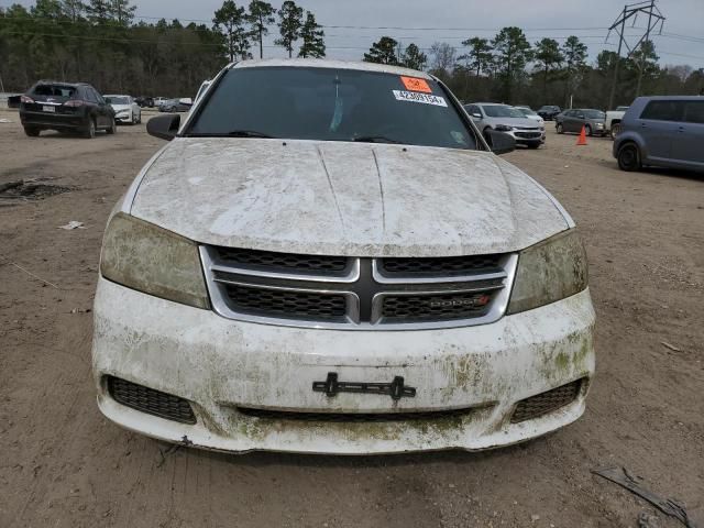 2013 Dodge Avenger SE