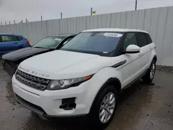 Land Rover Range Rover salvage cars for sale: 2015 Land Rover Range Rover Evoque Pure