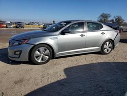 KIA Optima Hybrid salvage cars for sale: 2015 KIA Optima Hybrid